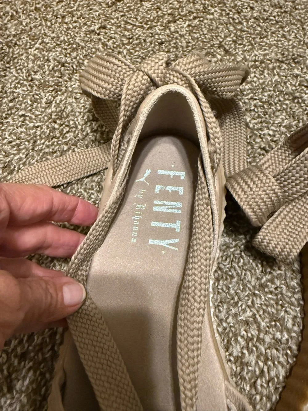 Authentic Fenty By Rihanna and Puma collaboration gladiator laceshoe, Size 7 - Picture 4 of 12